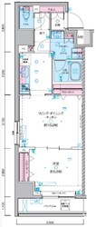 ジェノヴィア東神田グリーンヴェールの物件間取画像